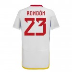 Günstige Fußballtrikots Venezuela Rondon 23 Auswärtstrikot 2024-25 Kurzarm